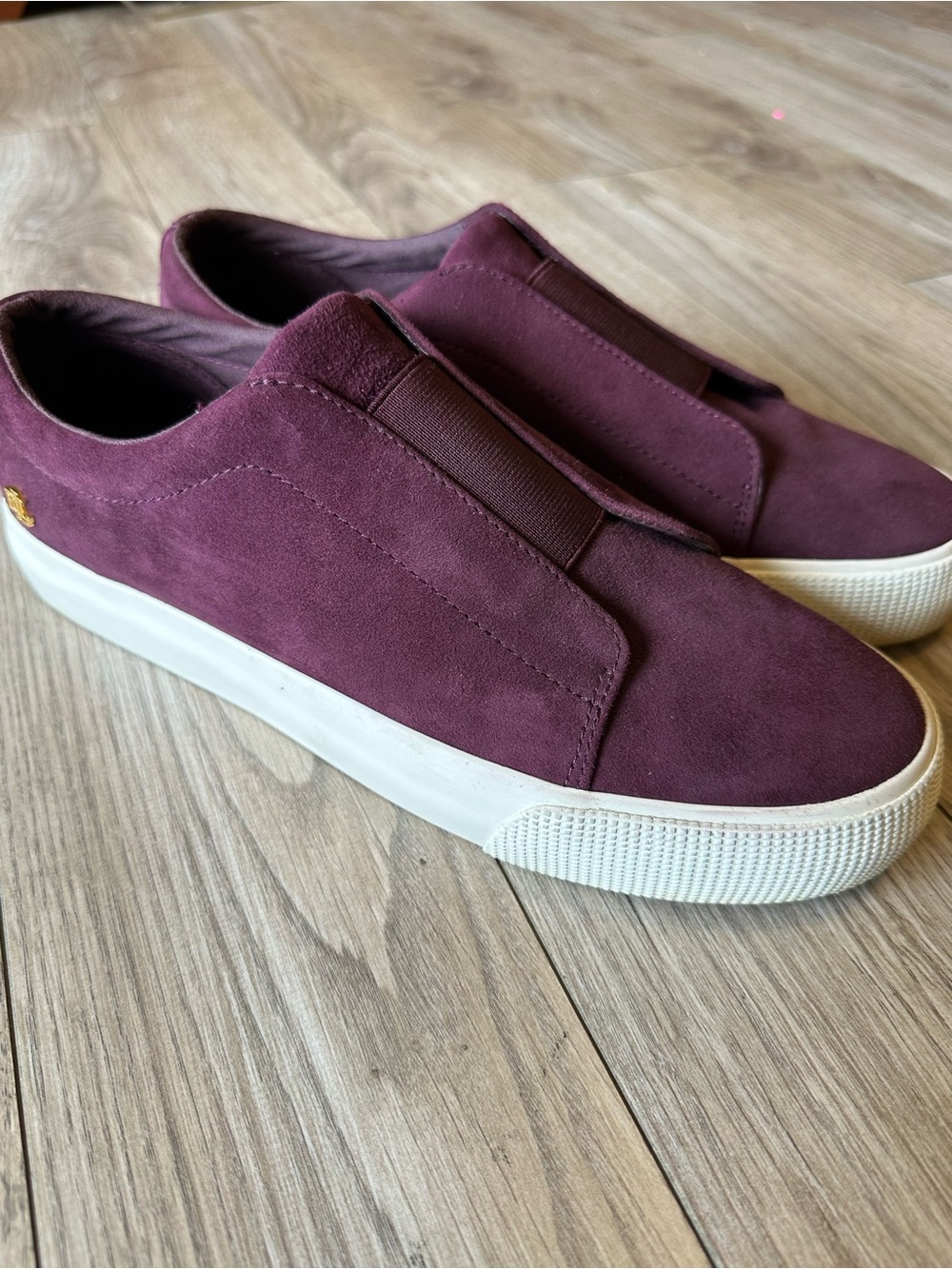 Ralph Lauren Suede Sneakers Flats